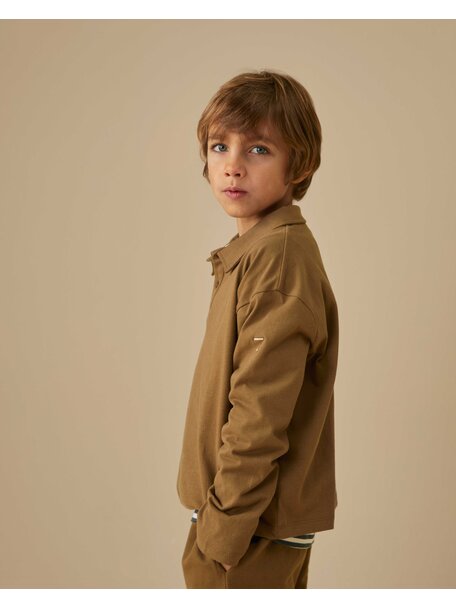 Gray Label Poloshirt longsleeve - woody