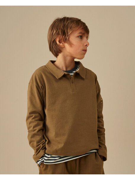 Gray Label Poloshirt longsleeve - woody