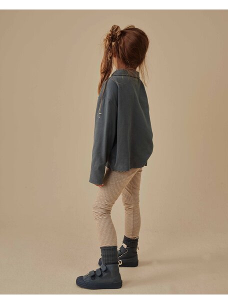 Gray Label Poloshirt longsleeve - blue grey