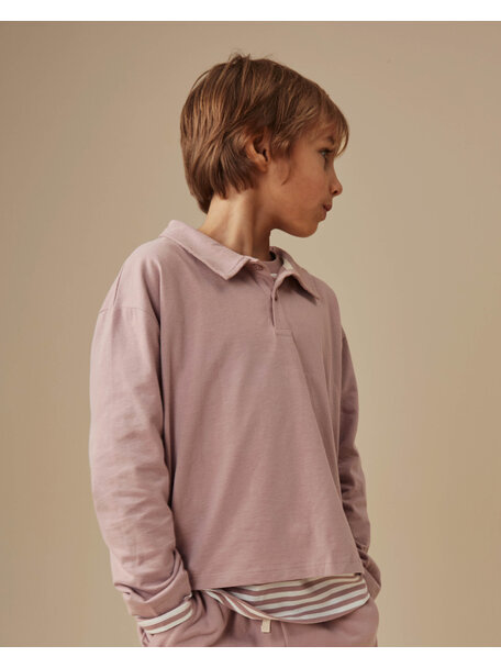 Gray Label Poloshirt longsleeve - berry