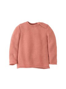 Disana Babytrui van merino wol - zacht roze