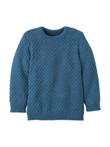 Disana Aran trui - dove blue