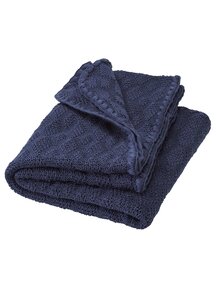 Disana Baby deken van wol - indigo
