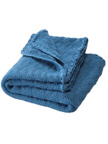 Disana Baby deken van wol - dove blue