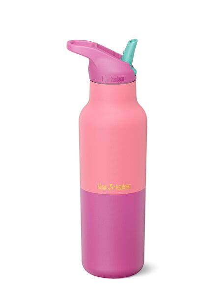 Klean Kanteen Thermosfles kaleidoscope 473 ml met flipsportdop - pink lemonade