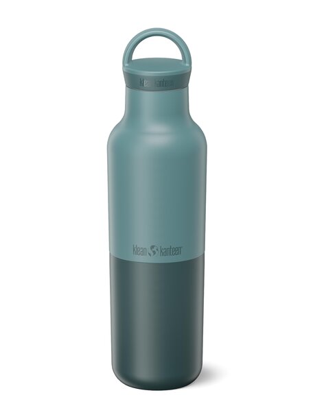 Klean Kanteen Thermosfles Classic 592 ml met arch ringdop - brittany blue