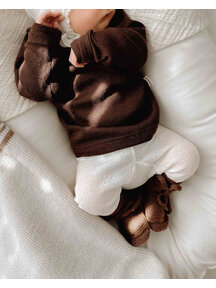 Unaduna Babyshirtje tiny rib wol - kladdkaka