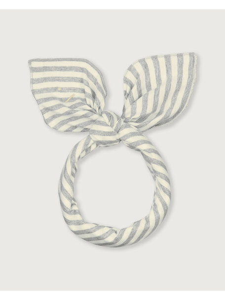 Gray Label Swaddle scarf - grey melange/cream