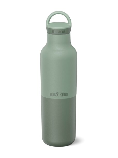 Klean Kanteen Thermosfles Classic 592 ml met arch ringdop - iceberg green