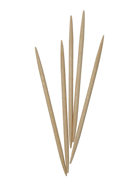 Kids at work Kastanje knutselset - rood met witte stippen