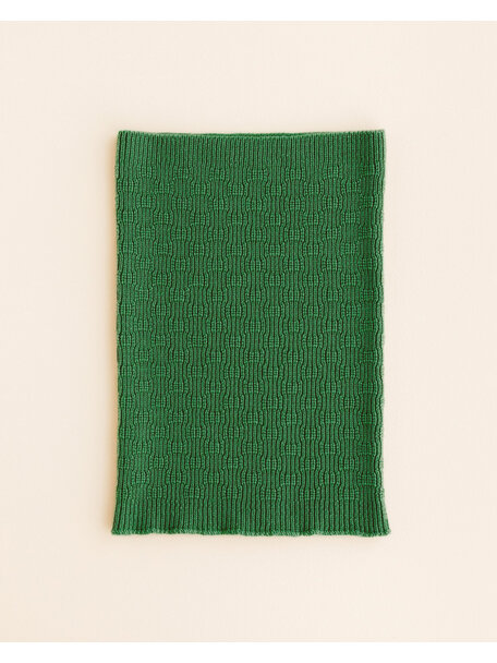 Hvid Wollen loopsjaal Gigi - grass