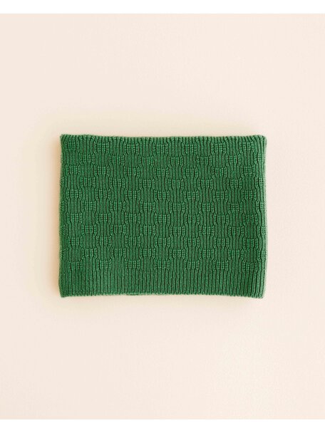 Hvid Wollen loopsjaal Gigi - grass