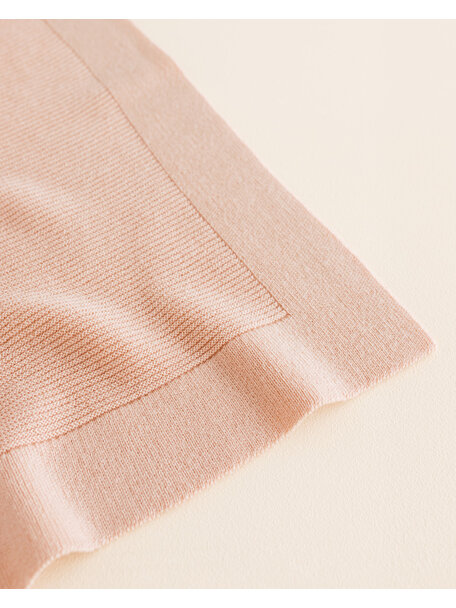 Hvid Deken van merino wol Gust - apricot