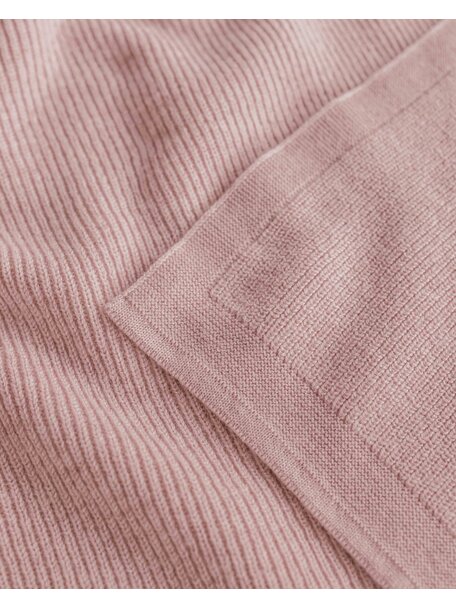 Hvid Deken van merino wol Felix - powder