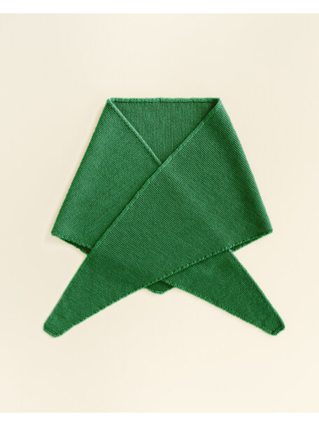 Hvid Zachte sjaal van wol Josephina - grass