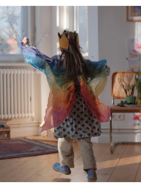 Sarah's Silks Vleugels van zijde - rainbow