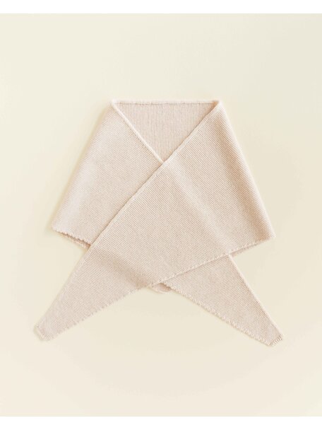 Hvid Zachte sjaal van wol Josephina - cream