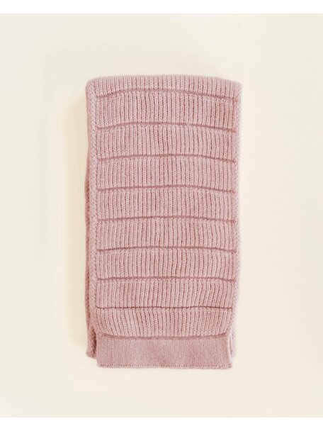 Hvid Merino wollen sjaal  Jacobino - powder