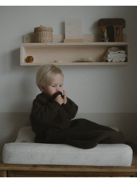 Unaduna X Engel Wolfleece slaapzak - cocoa