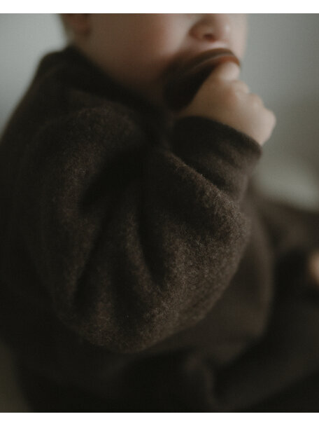 Unaduna X Engel Wolfleece slaapzak - cocoa