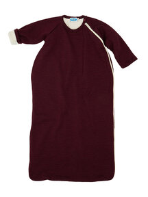 Reiff Wollen slaapzak gevoerd - black cherry