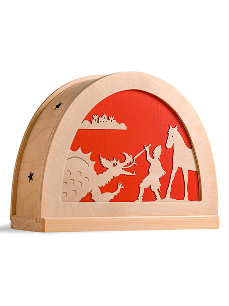 De Noest Silhouet - Joris en de draak