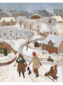 Robin Pieterse Gevouwen kaart - frost