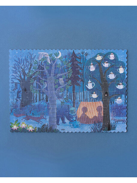 Londjï Pocket puzzel: nacht en dag in het bos