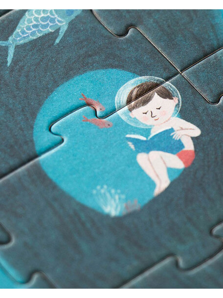 Londjï Puzzel: thee bij de zee