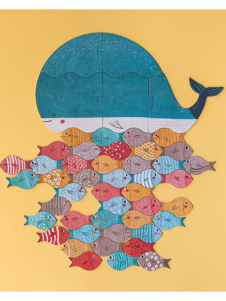 Londjï Familiespel: de walvis en de vis