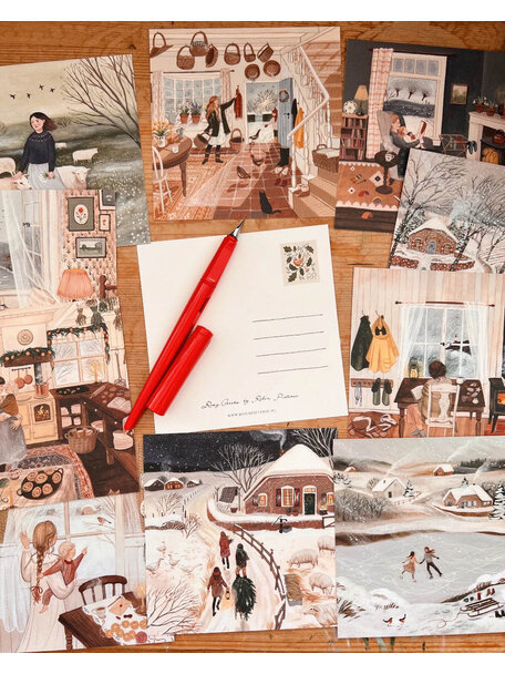 Robin Pieterse Kaartenset - winter dreams