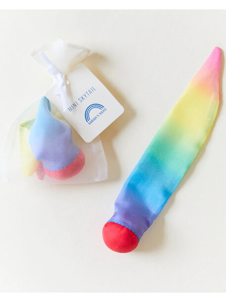 Sarah's Silks Staartbal mini - rainbow