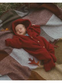 Engel Natur Overall wolfleece - jaspis