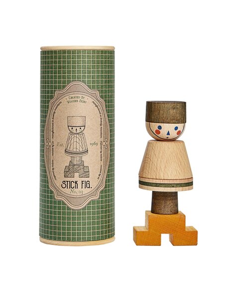 Wooden Story Houten stapelfiguur - nummer 3