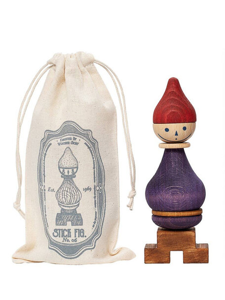 Wooden Story Houten stapelfiguur - nummer 6