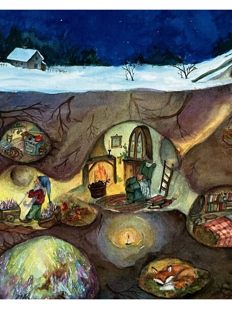 Waldorf Vertelkaart - De schatten van dwergje Doris