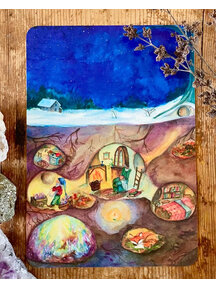 Waldorf Vertelkaart - De schatten van dwergje Doris