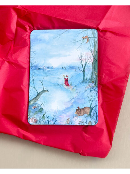 Waldorf 12 Sinterklaas vertelkaarten  in luxe doos