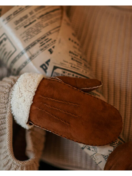 Shepherd Wollen dames wanten Monika - chestnut