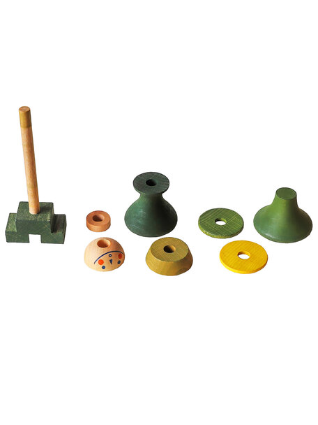 Wooden Story Houten stapelfiguur - nummer 7