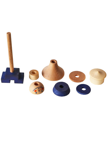 Wooden Story Houten stapelfiguur - nummer 5