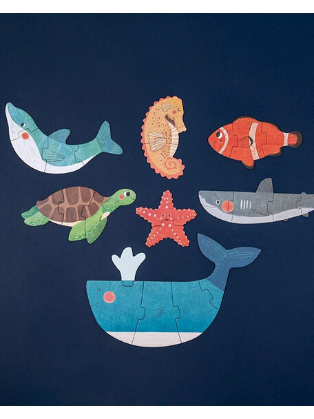 Londji Puzzel: blauw