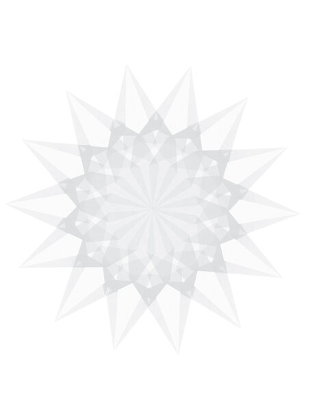 Handmade Sterren vouwen moeilijk - wit