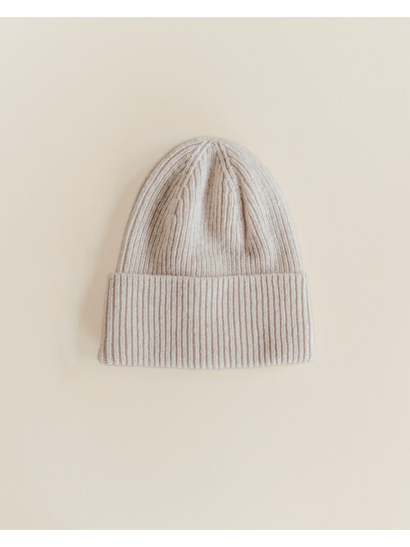 Unaduna Merino wollen beanie - maca