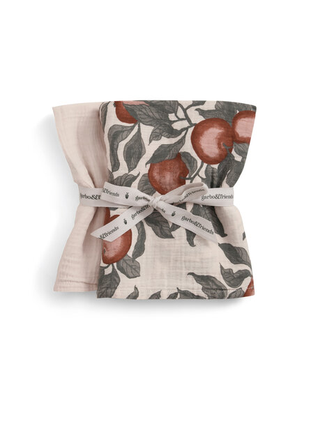 Garbo & Friends Hydrofiele doeken - pomme (2 stuks)