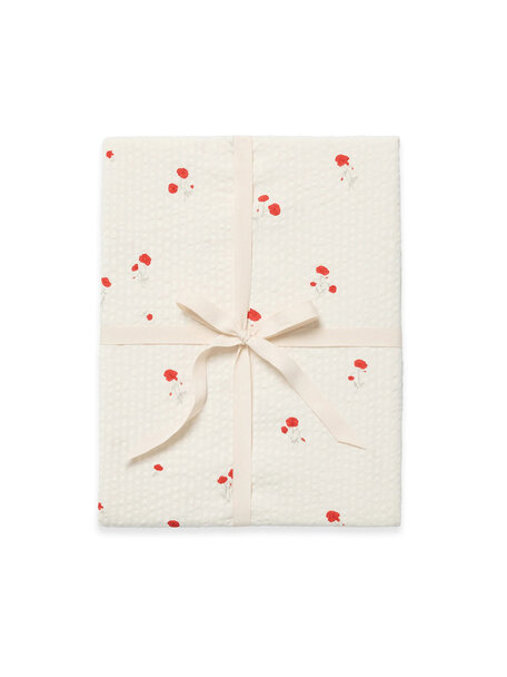 Garbo & Friends Eenpersoons hoeslaken - poppy