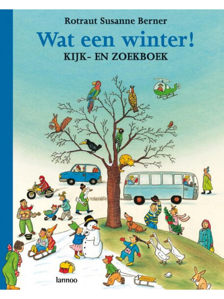 Lannoo Kijk en zoekboek - wat een winter!