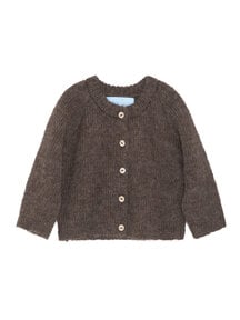 Serendipity Baby vestje van alpaca - pine cone