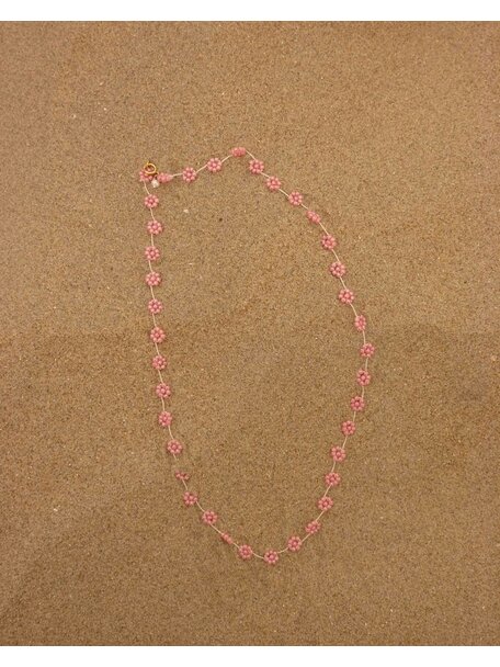 Labro Fiori damesketting 42cm - tomato soup