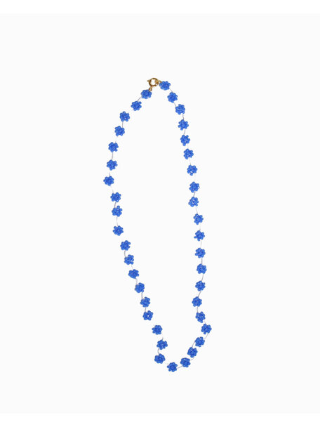 Labro Fiori damesketting 42cm - blue